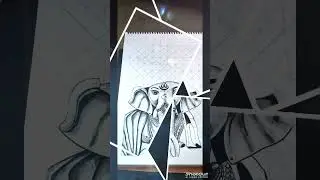 🙏shree ganesh drawing👉 pencil sketch🚩🚩#art #sketch #shorts