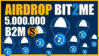 🔵AIRDROP BIT2ME 🚀 REGALAN 5.000.000 TOKENS B2M 🪂 #Bit2Me #Airdrop #B2M