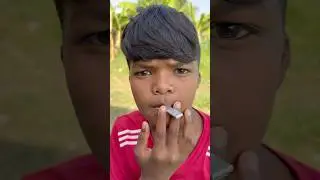 Yummy Chewing Watermelon 🍉 Gummy Cigar Candy eating by #villagee #viral #shorts #fyp