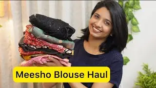 Huge Meesho Blouse Haul🌸
