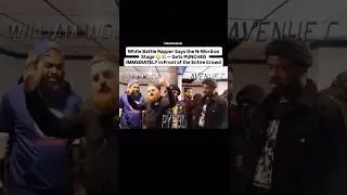 White Battle Rapper uses N-Word on Stage 😳