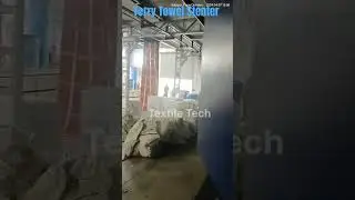 Terry Towel Machine#machine #textile #fabric #factory #finishing #textilemachine #TerryTowel #cotton
