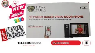 Hawkvision HV-IPK-VL-802 Smart IP Door Phone | Live Demo (Real-Time Test) 2026