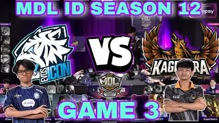 SILVANA JUNGLER PERTAMA DI DUNIA! EVOS ICON VS KAGENDRA GAME 3 MDL ID S12