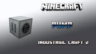 Pump 💎 Industrial Craft 2 Tutorial 💎 Deutsch / German