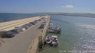 Isle of Man Peel Breakwater TimeLapse - 18/05/2025