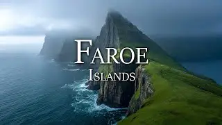 Faroe Islands 4K- Mystical Cliffs | Endless Green | Scenic Relaxation Film #faroeislands