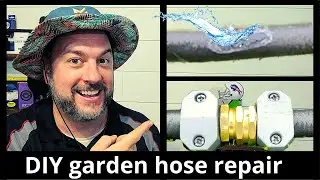 Garden hose repair. DIY 5 minute garden hose repair kit review [414]
