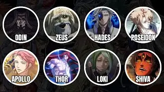 Giải M&atilde; Tất Cả C&aacute;c Chiến Binh Phe Thần Linh Trong Record of Ragnarok!