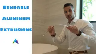 Bendable Aluminum Extrusion for LED tape - GM Lighting LED-CHL-BND - Slater Lighting