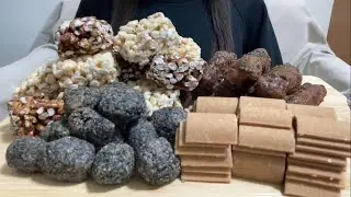 日本のお菓子たち🇯🇵 ASMR 咀嚼音 モッパン mukbang