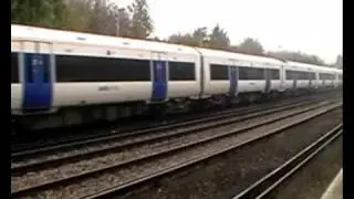 Class 395s Javelins On Test Runs & 375s + A  Euroscout At Newington On A Foggy Morning