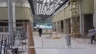 Travaux t&eacute;l&eacute;com au satellite S4, Paris-Charles de Gaulle