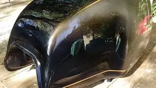 BMW R90S Restoration. Paint Job