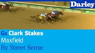 Maxfield by Street Sense wins the G1 Clark Stakes at Churchill Downs