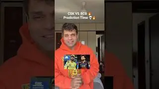 CSK Vs RCB Prediction For Today 🔥 || Who Will Win?🏆 #trendingshorts #viralvideo