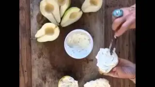 Pear Sandwich Recipe (bread free)