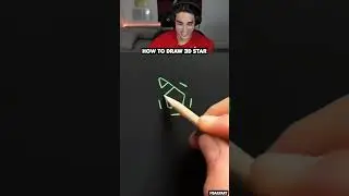 Как нарисовать 3D-звезду