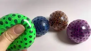 Alien unique water bead stress ball