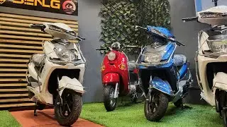 Benling falcon electric scooter walkaround review. 80 hazaar m damdaar scooter🔥 #trending #electric