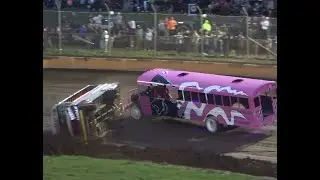 Bus Race Highlights - Cedar Lake Speedway 05/13/2023