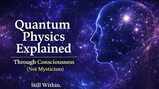 Quantum Physics Explained Through Consciousness (Not Mysticism)