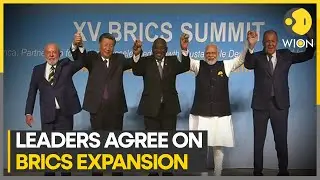 BRICS 2023: President Ramaphosa congratulates PM Modi for Chandrayaan-3 | WION Newspoint