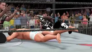 WWE 2K17 Matt Riddle vs pentagon jr Evolve arena
