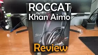 The ROCCAT Khan Aimo Gaming 7.1 Headset Unboxing, Mic Test, & Review