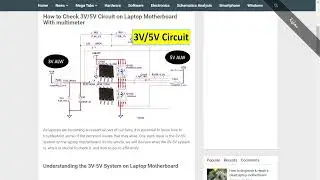 Laptop 3VALW/5VALW Power System - Laptop Repir
