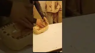 Making a wooden container with a tree branch #twood #ideas #creativeideas #woodcraft#woodworking