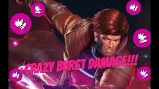 7 Star Rank 1 Gambit Damage Showcase | Marvel Contest of Champions