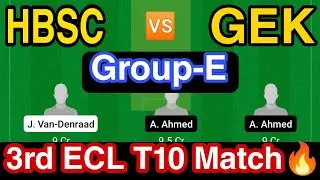 HBSC vs GEK Dream11 Prediction, gek vs hbsc dream11 team, hbsc vs gek dream11 team, playing11