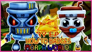 Roblox - New Update Unlock Morphs - How to get Badges in Morph World! [BRAINROT MECHA BOSS]