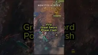 How to Power Clash Using Great Sword Against Doshaguma! - Monster Hunter Wilds