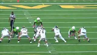 Southwestern quarterback catches touchdown pass