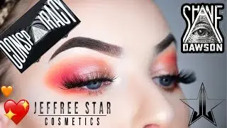 CONSPIRACY PALETTE TUTORIAL - SOFT ORANGE/RED GLAM