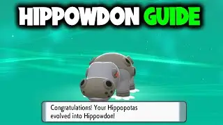 HOW TO GET HIPPOWDON ON POKEMON BRILLIANT DIAMOND AND SHINING PEARL