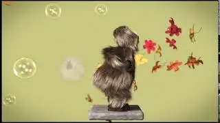 Copyright Free VJ-Loop |  Hairy movement 02 FULL HD 1920x1080