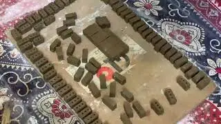 This is the brick model  formation in which student understand  importance of construction material