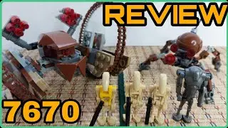 Lego Star Wars 7670  Hailfire Droid Review!