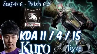 ROX Kuro RYZE vs EDG Deft MALZAHAR Mid - Patch 6.20 NA Ranked | League of Legends