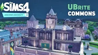 University 🎓 UBrite Commons | No CC | the Sims 4 | Stop Motion