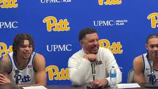 Pitt&rsquo;s HC Jeff Capel, Jaland Lowe and Cameron Corhen Talk about Their 86-74 win over California