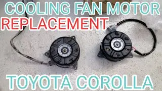 ЗАМЕНА ДВИГАТЕЛЯ ВЕНТИЛЯТОРА ОХЛАЖДЕНИЯ / TOYOTA COROLLA 2019/ТАГАЛЬСКАЯ ВЕРСИЯ.