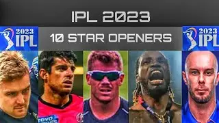IPL 2023 - 10 Star Openers Sold In Draft Window Of IPL 2023