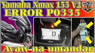 Yamaha Nmax V2 ko tumirik ayaw umandar. Check engine error P0335.