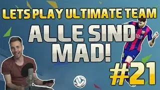 FIFA 16 Let's Play Ultimate Team #21 | Die gegner mad, die Spieler mad, ich bin mad!