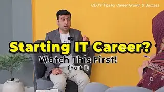 Tips for New IT Joiners (Part 1) | Interview Skills, CGPA, Career Switch