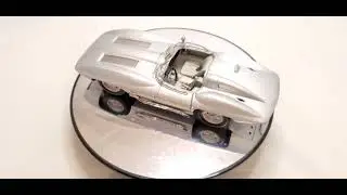 Autoart 1959 Chevrolet Corvette Stingray GM Design Concept Silver